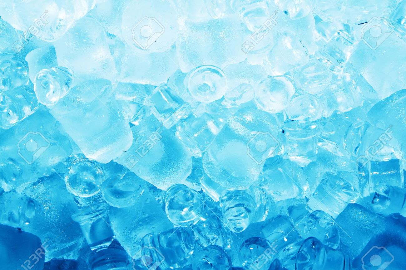 Real Cool Ice Cube Frozen Background Stock Photo, Picture And Royalty Free  Image. Image 12425964.