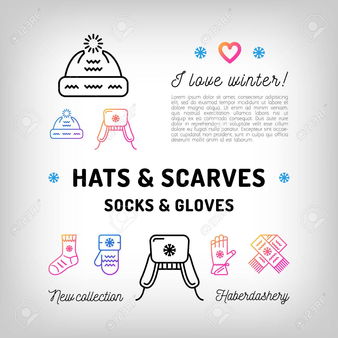 hats and socks