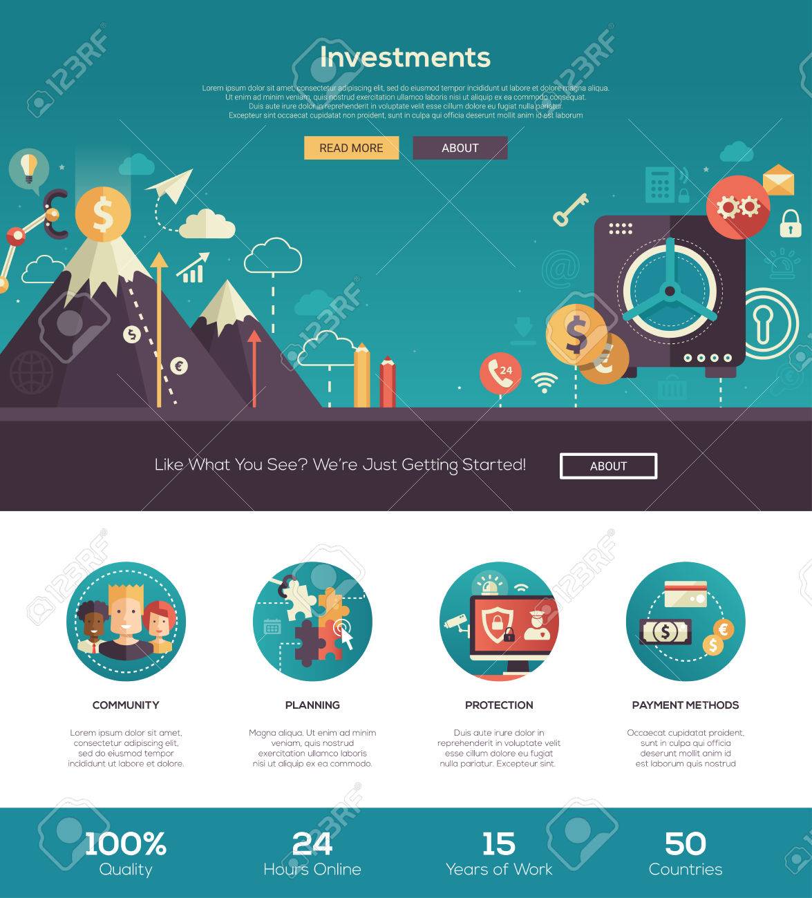 investments and savings business start up finance web site one