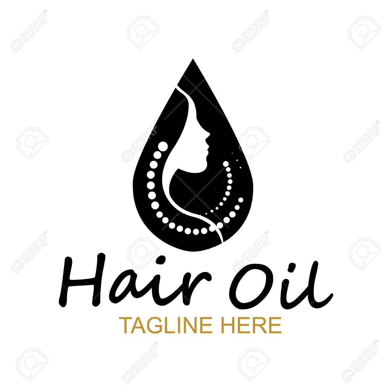 Organic Label Vector Graphic  product natural logo  Organic labels  Herbal hair oils Herbal hair