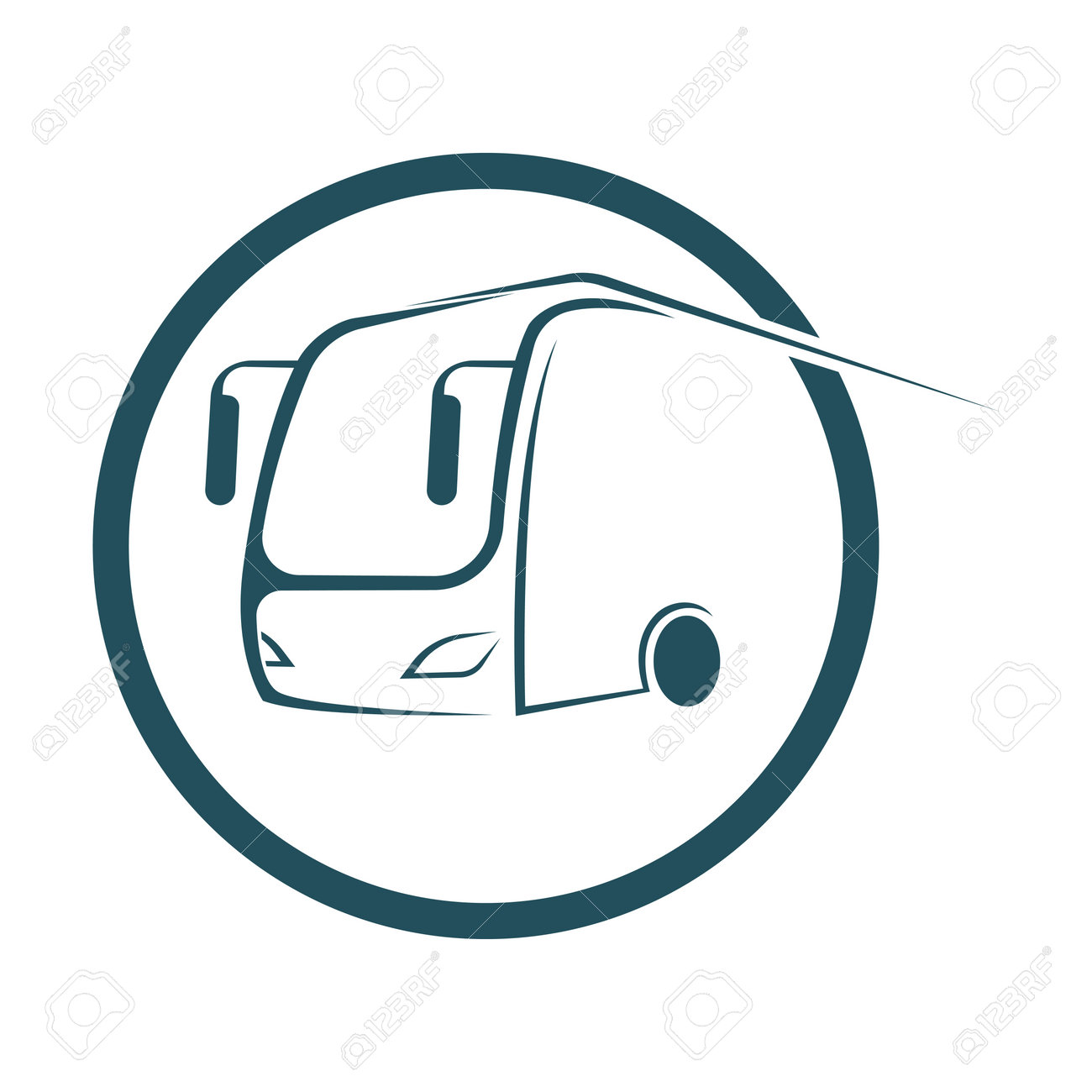 Modern Bus Logos And Symbols illustration Of Public Transportation Design  Royalty Free SVG, Cliparts, Vectors, and Stock Illustration. Image  225644095., image size:1300x1300