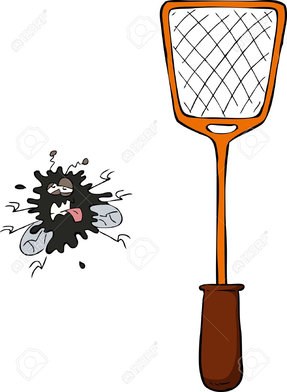 Image result for cartoon fly swatter