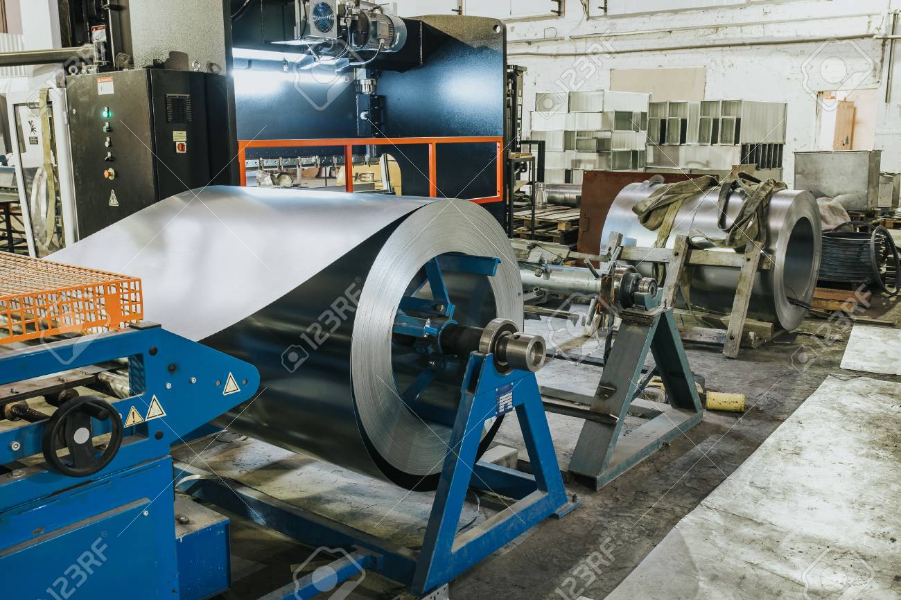 Metalworking Factory Interior With Machinery Equipment Tools,.. Stock Photo, Picture And Royalty Free Image. Image 97290973.