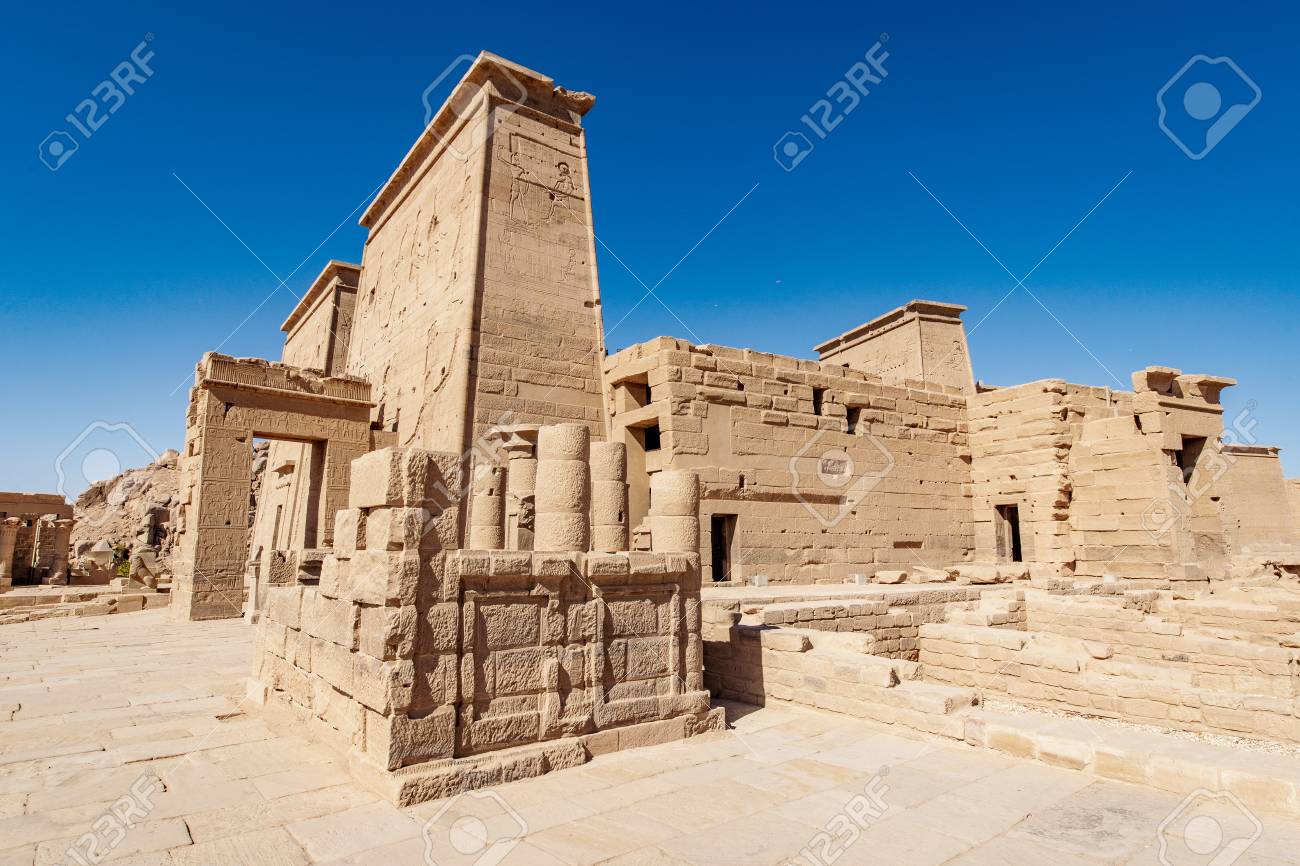 The Philae Temple Built By The Ancient Egyptian Civilization Stock Photo Picture And Royalty Free Image Image 116956897