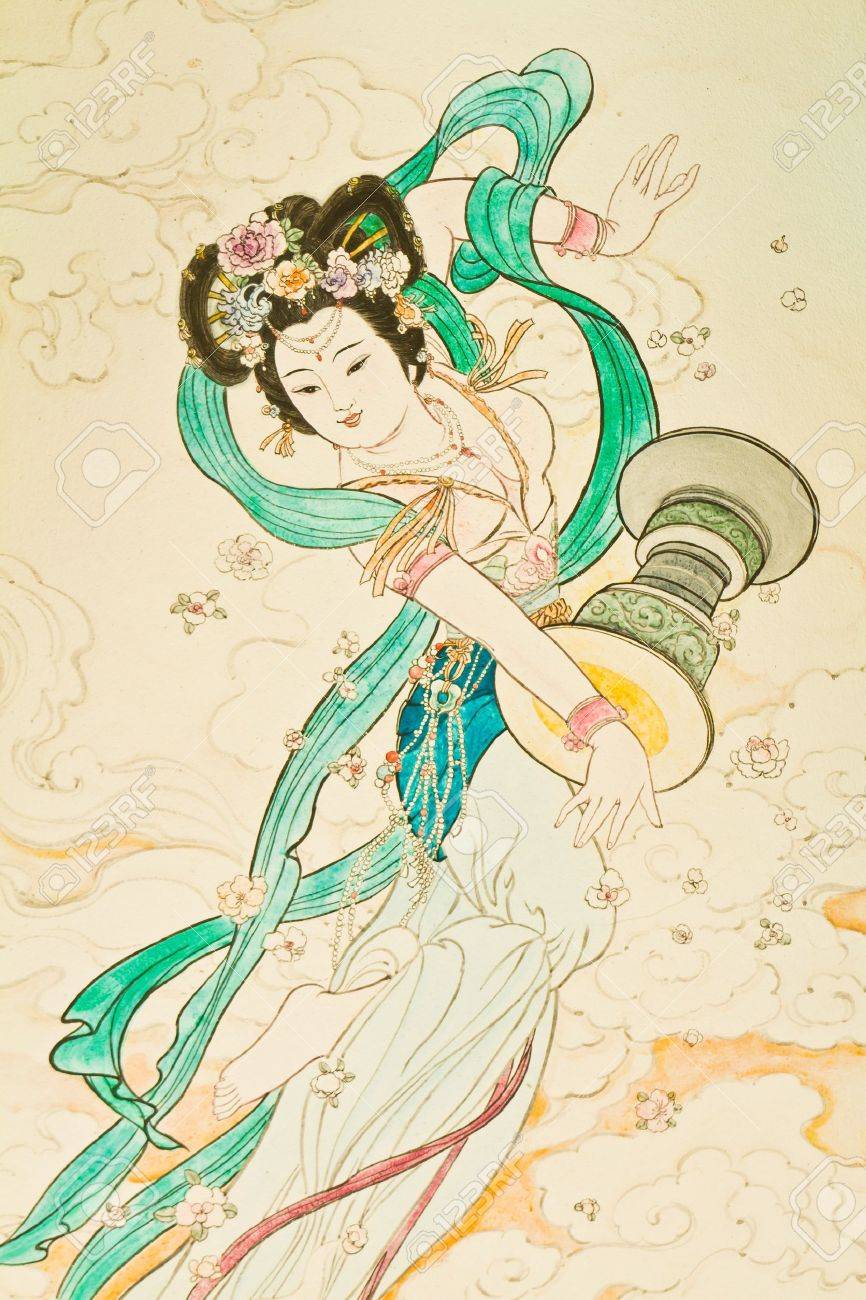 中国の寺院の壁に伝統中国絵画 の写真素材 画像素材 Image 中国の寺院の壁に伝統中国絵画 の写真素材 画像素材 Image