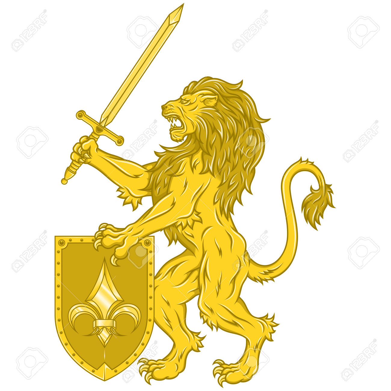 しばライオン‼️知識の紋章 cad-pin-lion.jpg