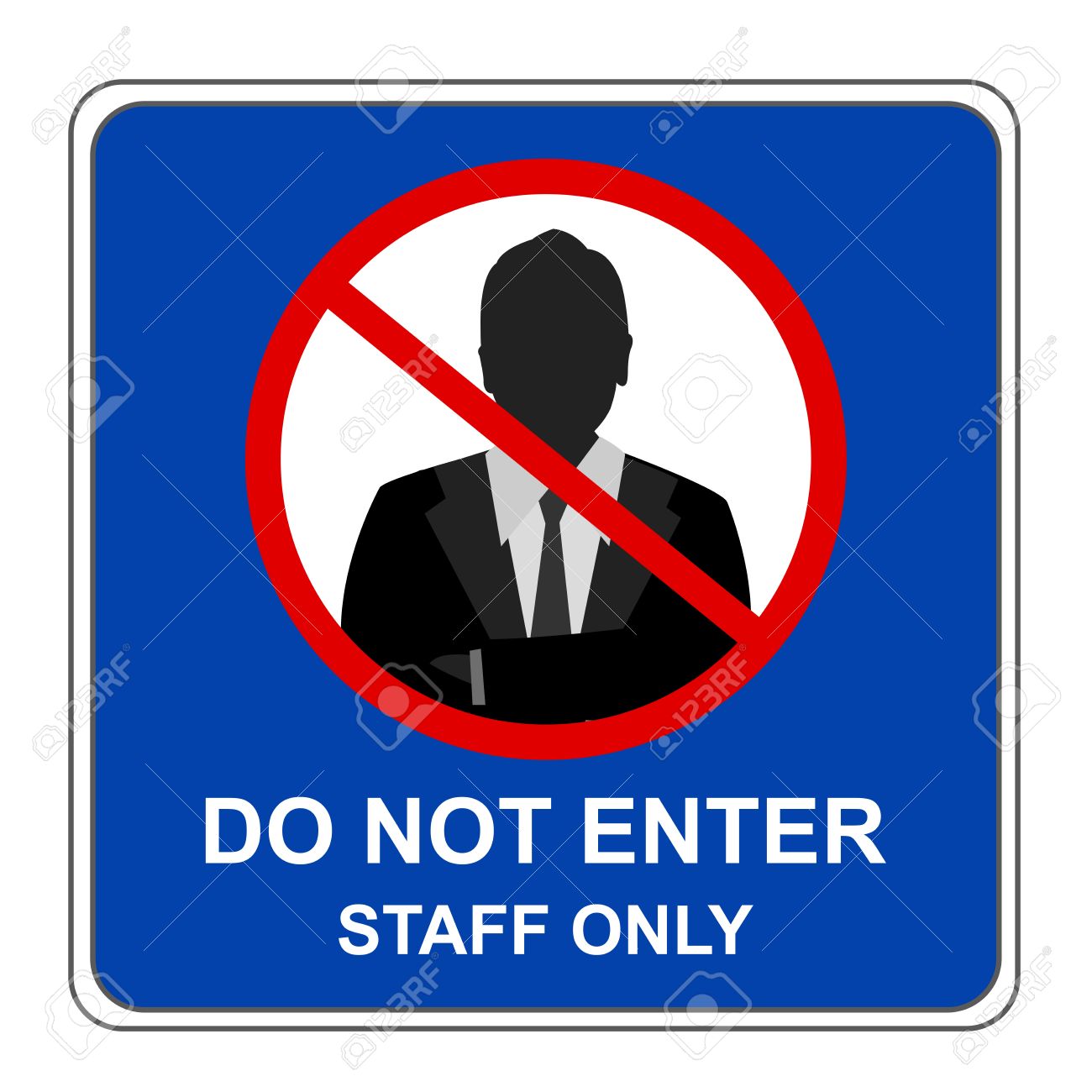 Staff Only Sign Isolated On White Background Stock Photo Picture And Royalty Free Image Image 1476