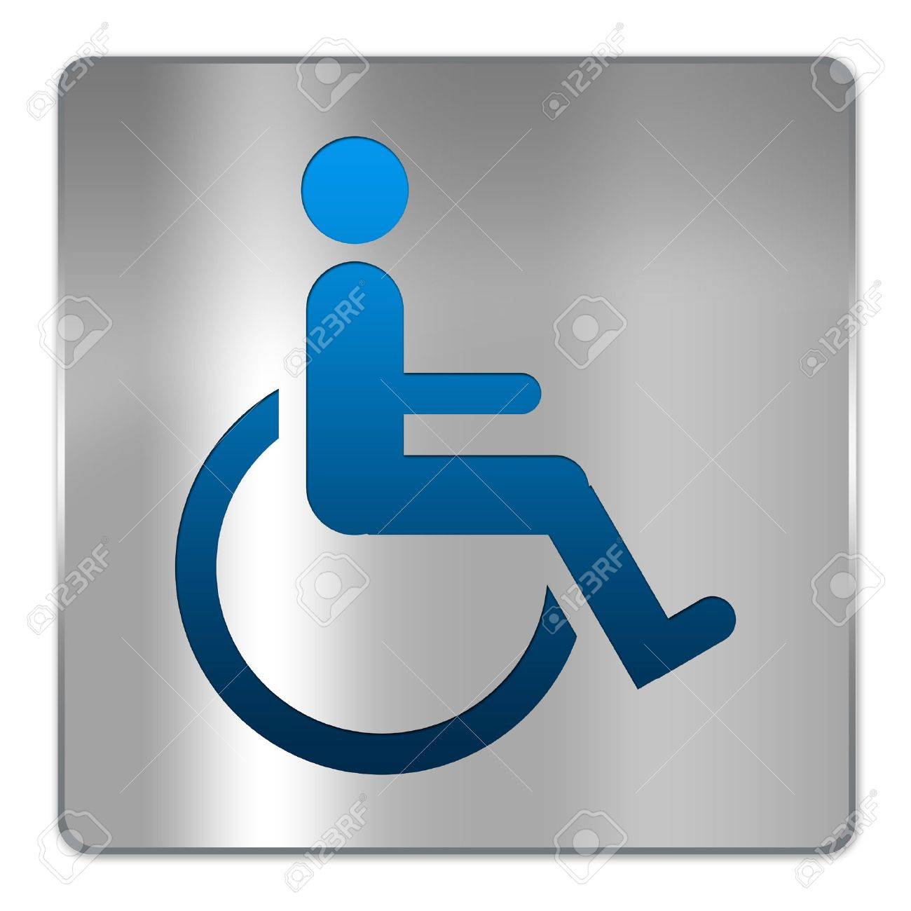 Handicap Bathroom Video On Facebook square silver metallic plate for wheelchair handicap toilet sign Handicap Bathroom Video On Facebook square silver metallic plate for wheelchair handicap toilet sign