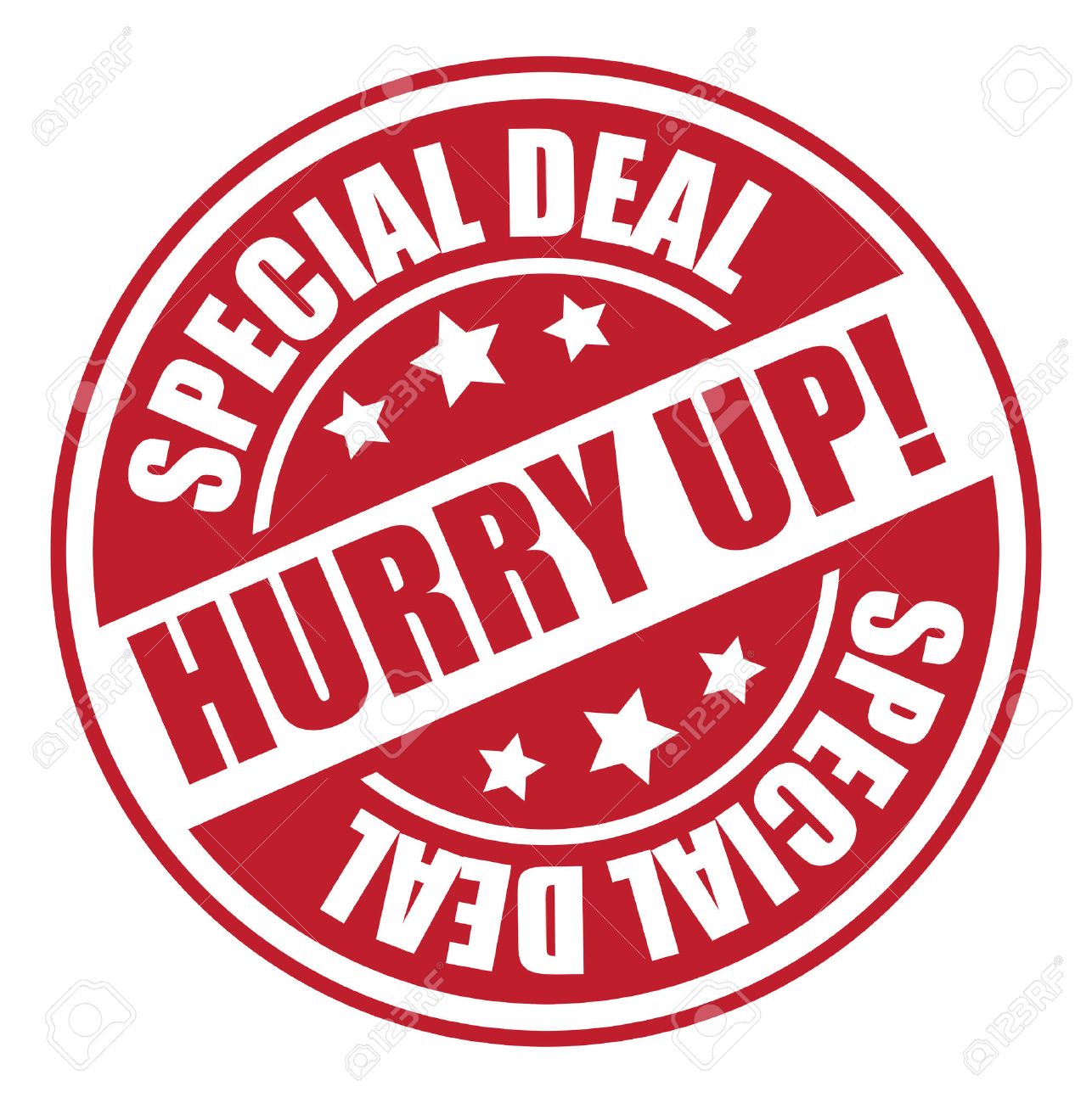 Red Circle Vintage Style Hurry Up! Special Deal Icon, Sticker Or Label  Isolated On White Background Stock Photo, Picture and Royalty Free Image.  Image 37569604., image size:1286x1300