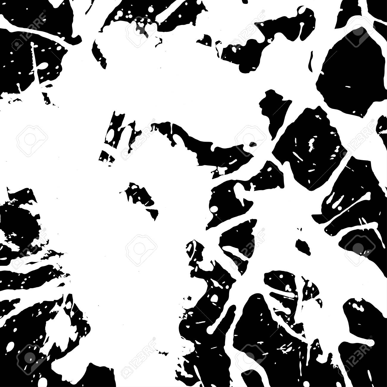 芸術的な塗料は 黒と白 正方形の形式でテクスチャを飛び散ります のイラスト素材 ベクタ Image 芸術的な塗料は 黒と白 正方形の形式でテクスチャを飛び散ります のイラスト素材 ベクタ Image