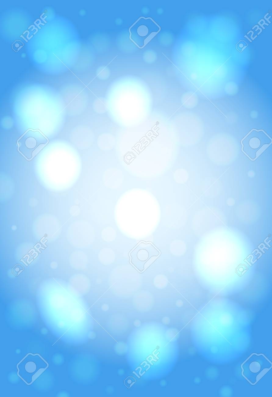 Abstract Smooth Blur Light Blue Vertical Vector Background With