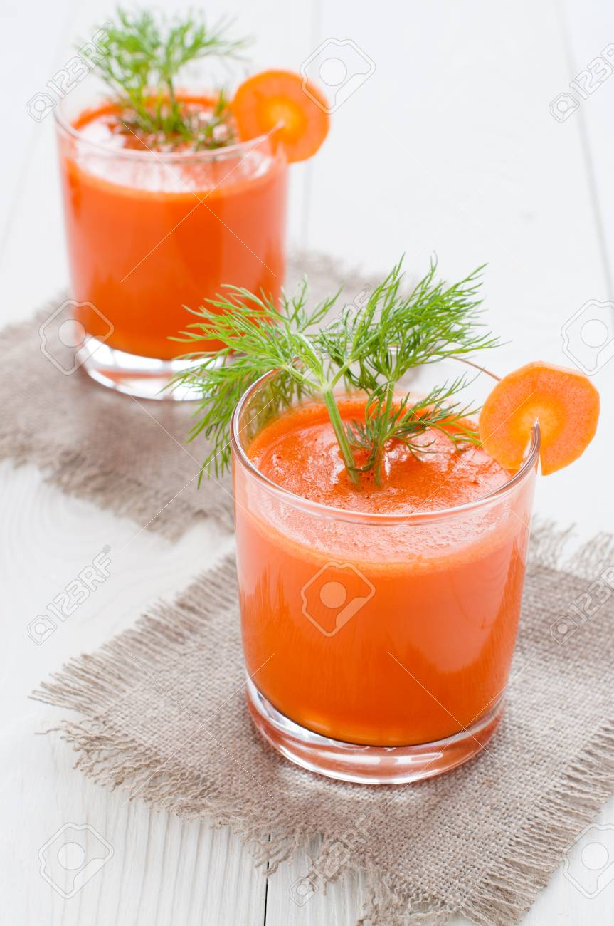 Serviette /'Carrot Smoothie/'