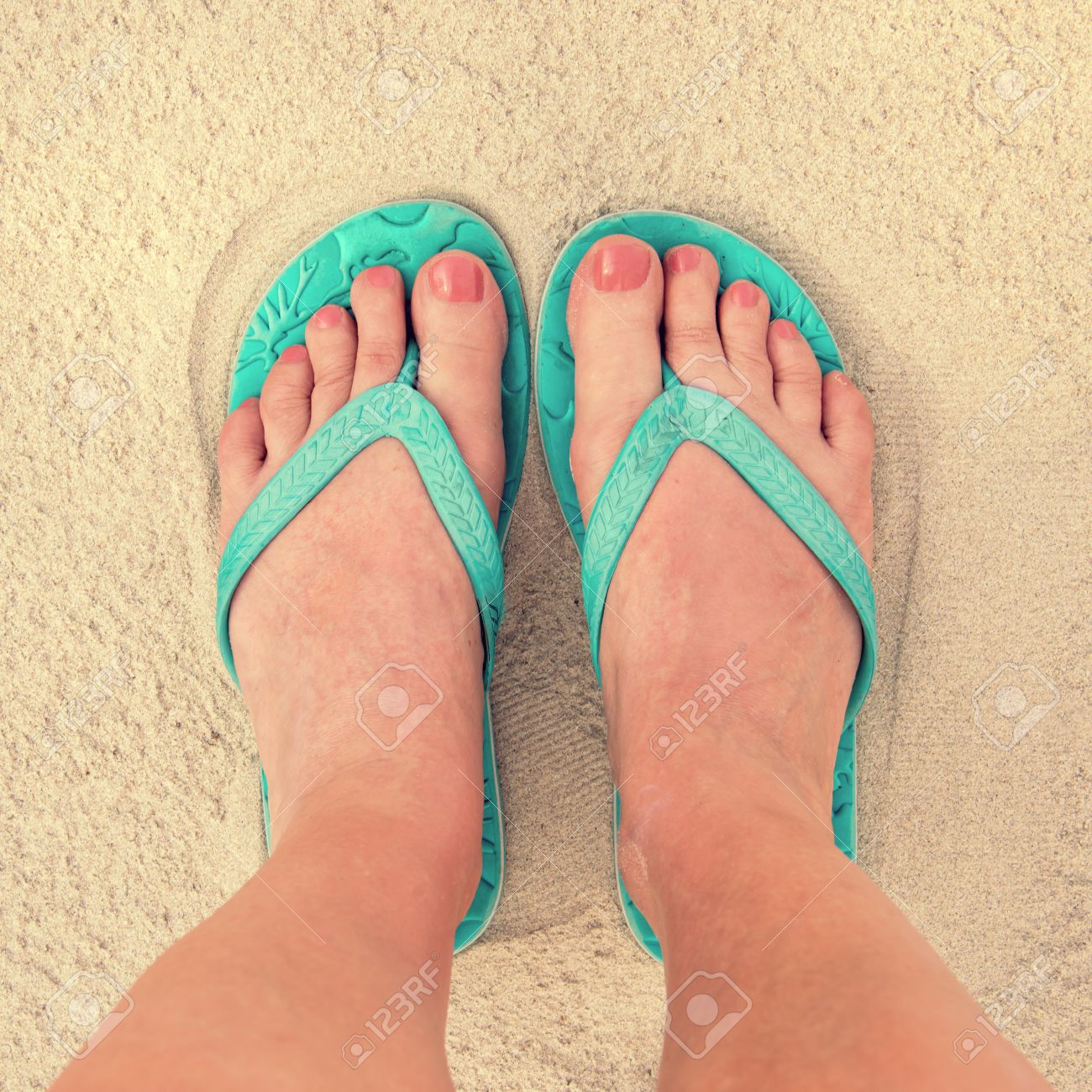 tongs de plage femme