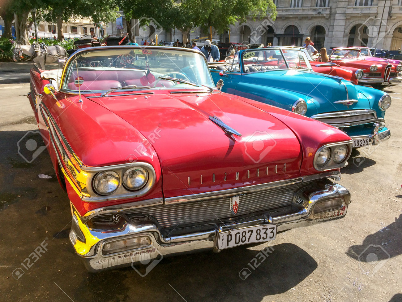American Classic Cars >> Havana Cuba April 18 Vintage American Classic Cars Parked American Classic Cars >> Havana Cuba April 18 Vintage American Classic Cars Parked