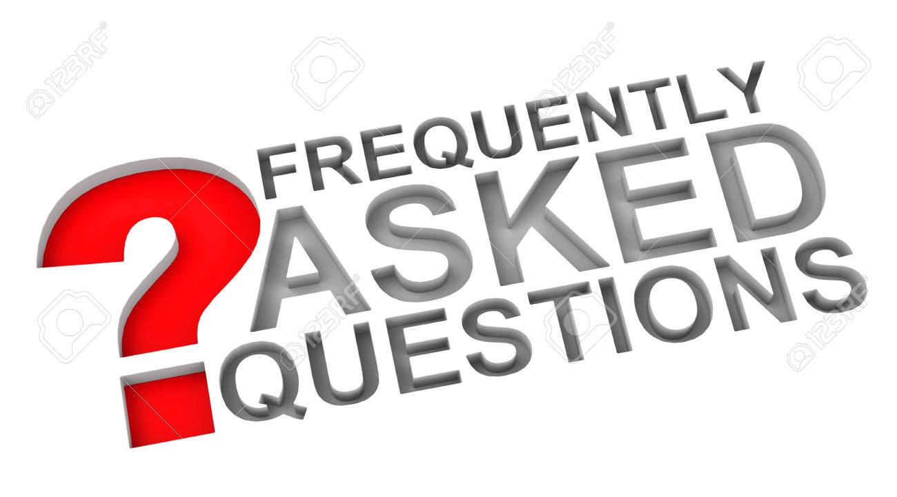 FAQ with red question mark - 27285142 FAQ with red question mark - 27285142