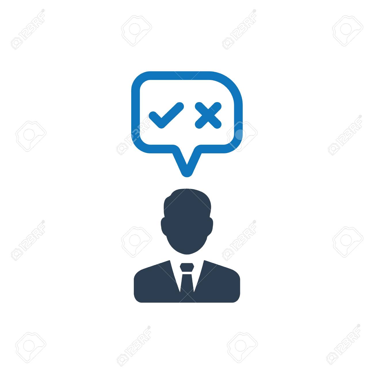 Decision Making Icon Royalty Free SVG, Cliparts, Vectors, and Stock  Illustration. Image 89631188., image size:1300x1300