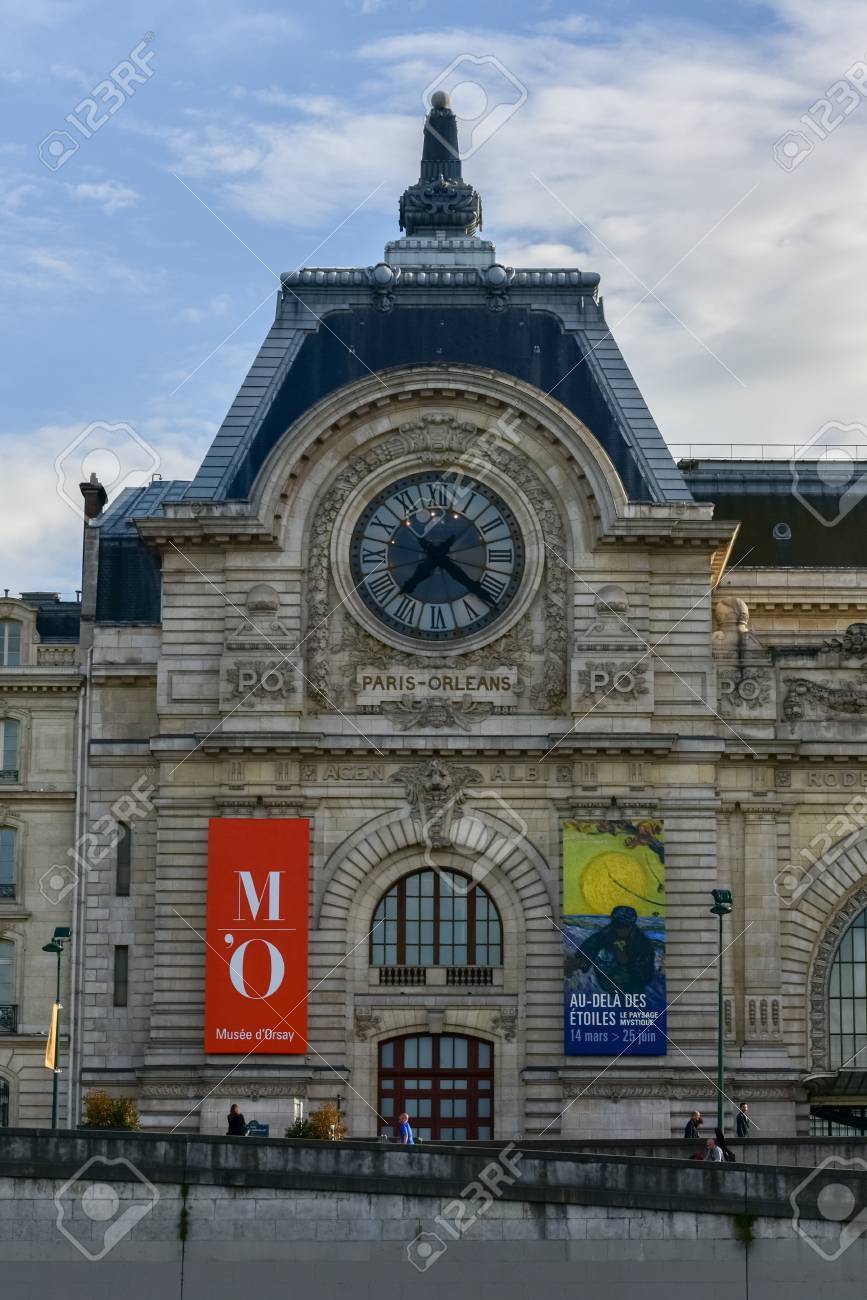 View Of The Wall Clock In D Orsay Museum D Orsay A Museum Stock Photo Picture And Royalty Free Image Image 81906727