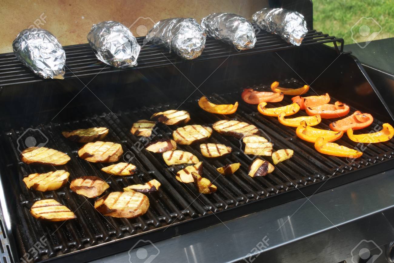 backyard summer barbeque stock photo picture and royalty free image