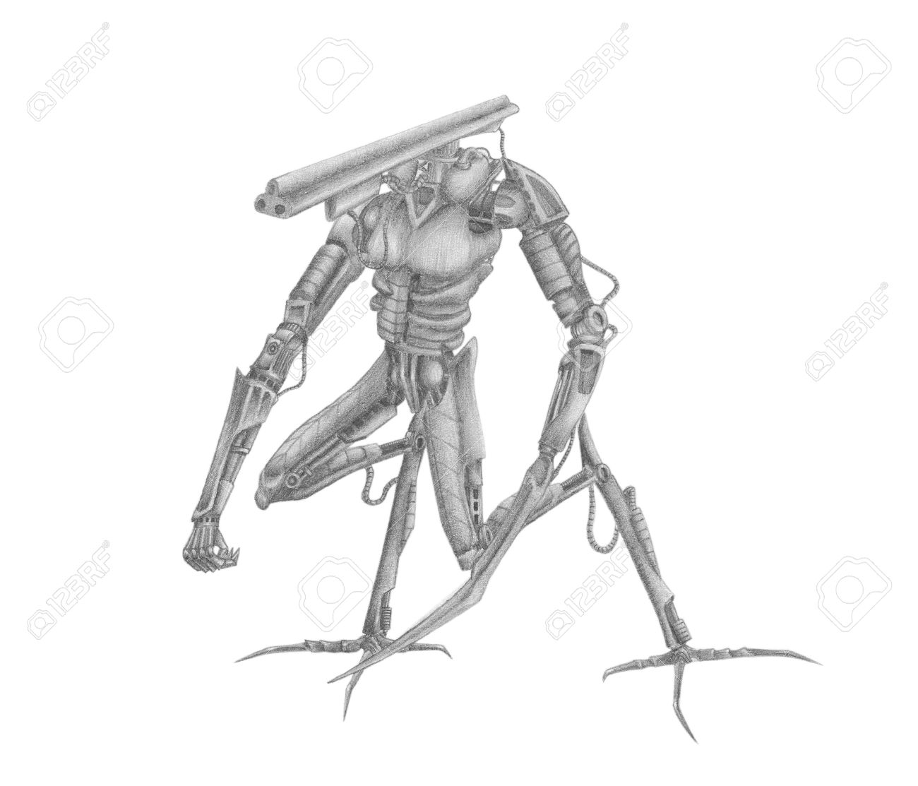 Mech Warrior Battle Robot With Different Guns Stock Photo Picture And Royalty Free Image Image Mech Warrior Battle Robot With Different Guns Stock Photo Picture And Royalty Free Image Image