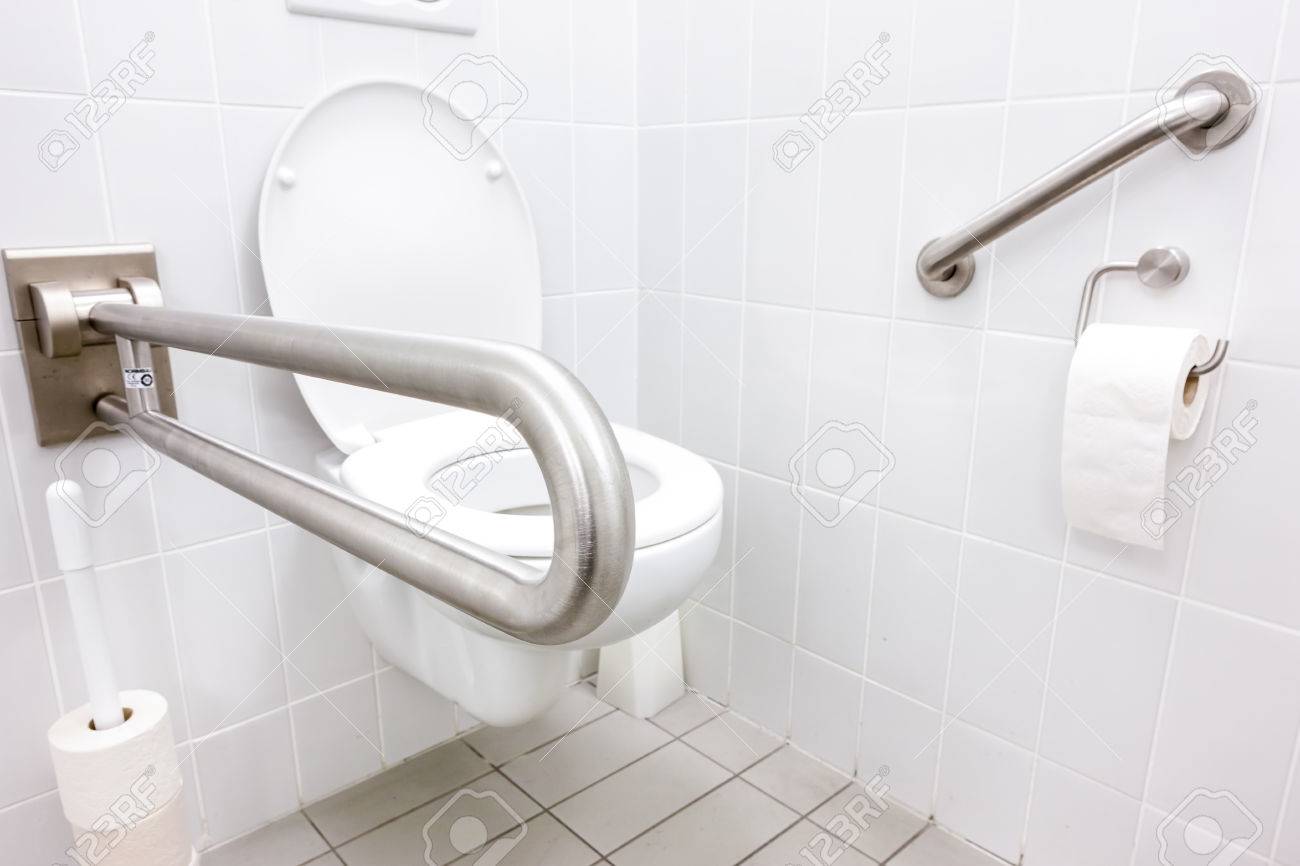 public disabled toilet in a large building - 36061938 public disabled toilet in a large building - 36061938