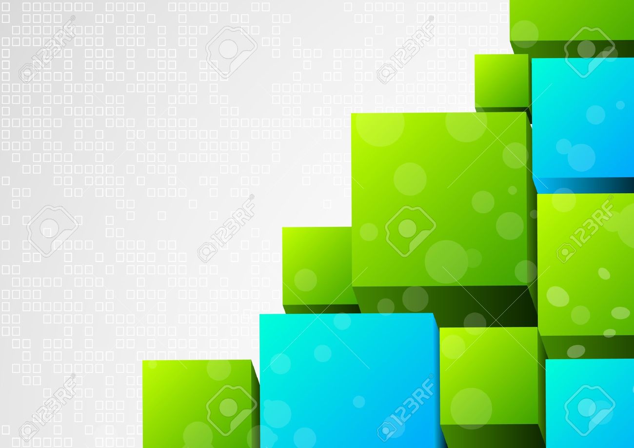 abstract 3d background with block stock photo picture and royalty