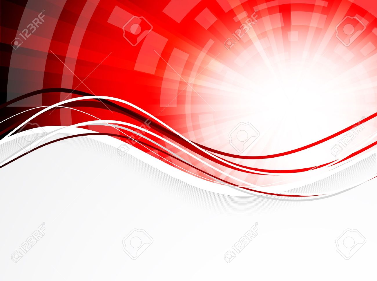 Abstract Wavy Background In Red Color Royalty Free SVG, Cliparts, Vectors,  And Stock Illustration. Image 18840640.