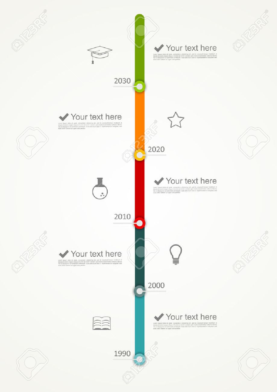 timeline infographic royalty free cliparts vectors and stock