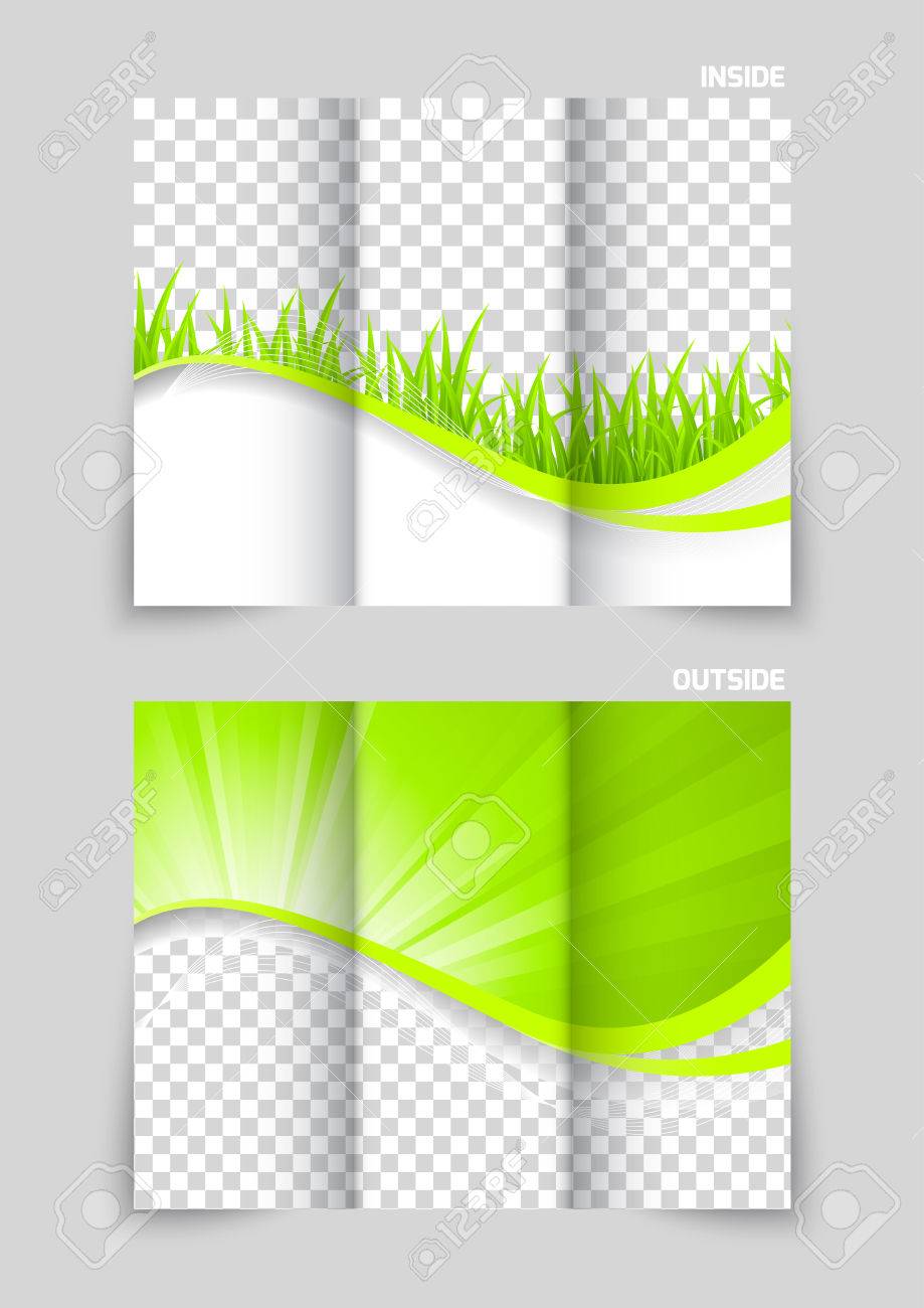 tri fold brochure format