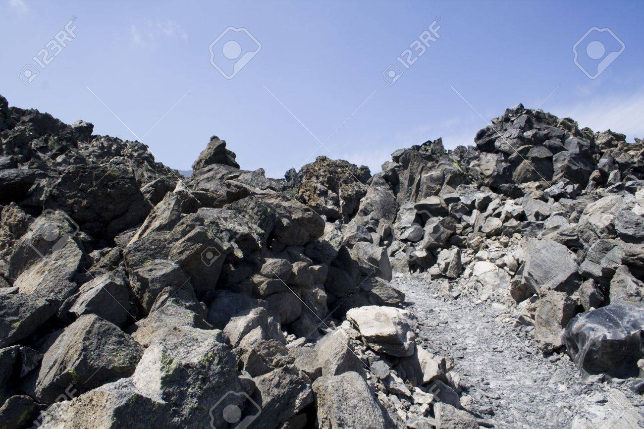 Obsidian, Shiny, Sharp, Black Rock Formed From Cooling Lava Stock Photo,  Picture and Royalty Free Image. Image 6525097., image size:1300x866