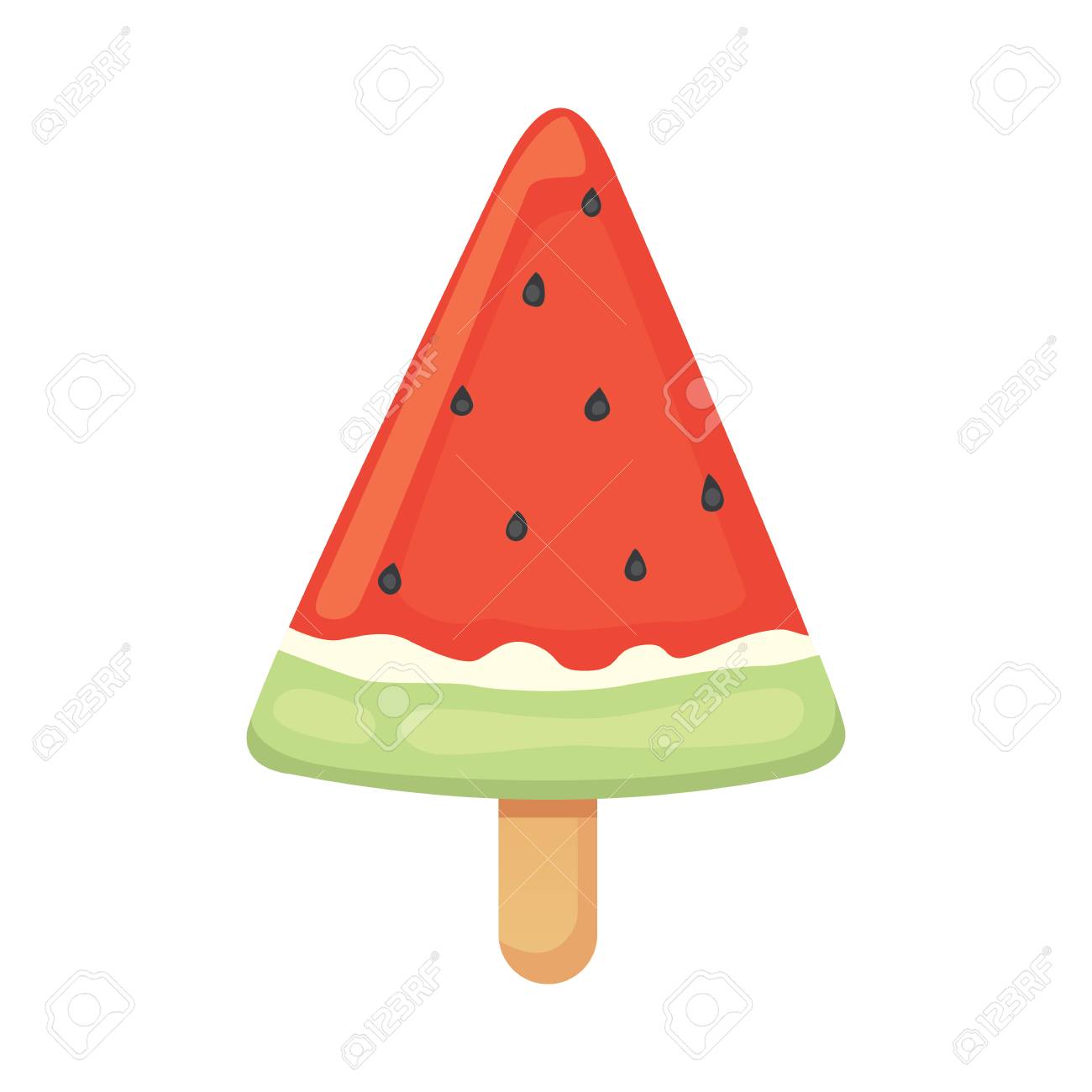 アイスクリームイラスト 夏の食品ベクトルのイラスト素材 ベクタ Image