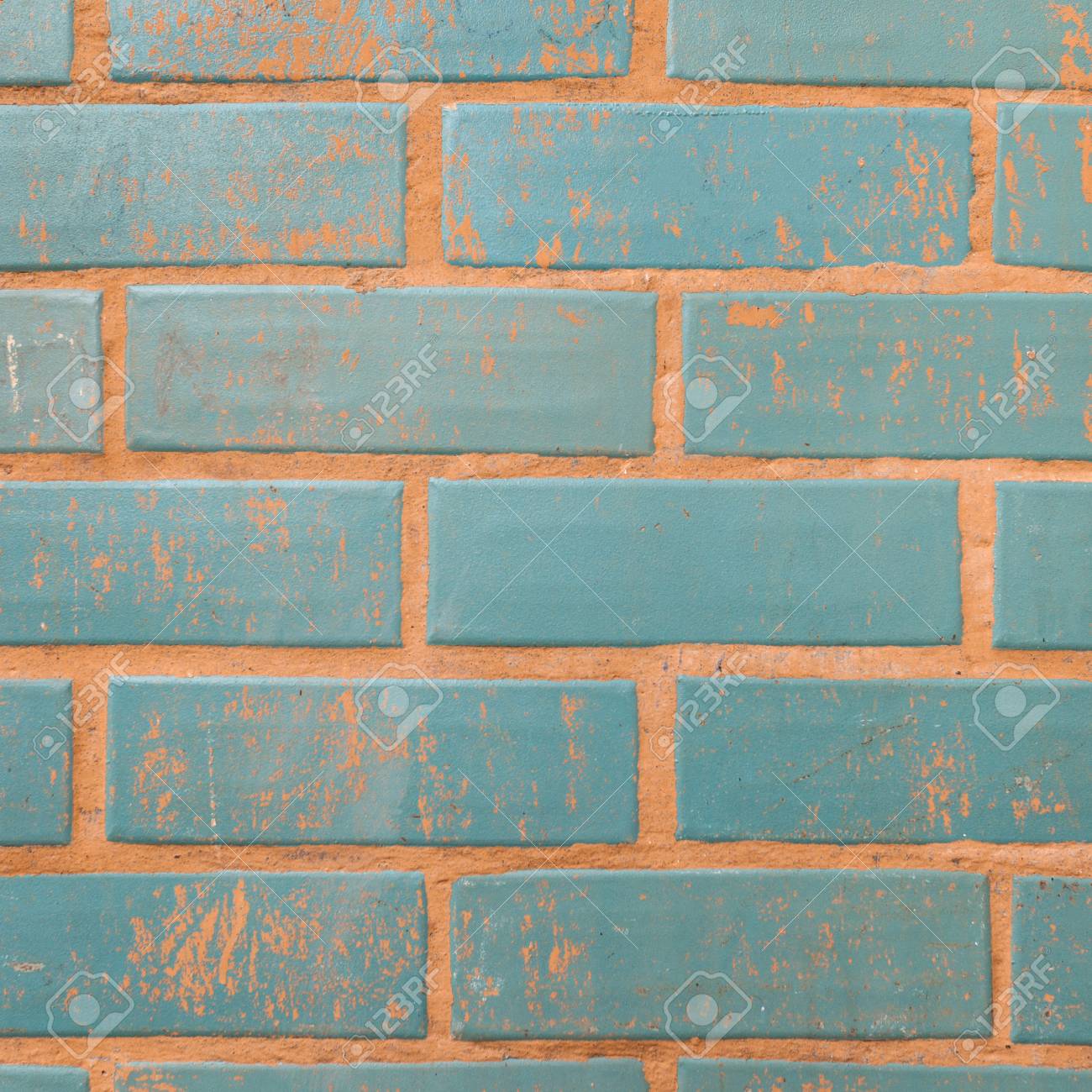 カラフルなレンガの壁のテクスチャの背景 れんが造りの壁 の写真素材 画像素材 Image