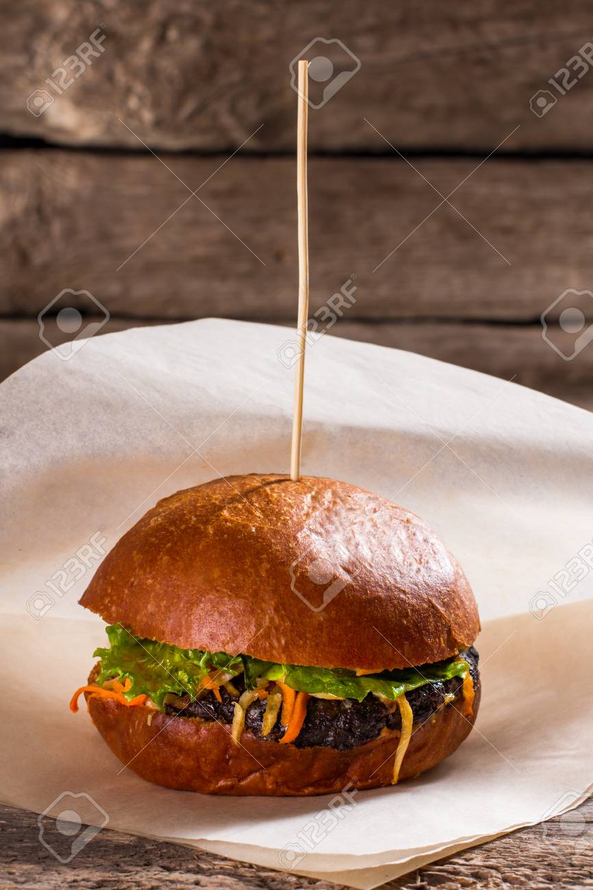 Hamburger on a stick