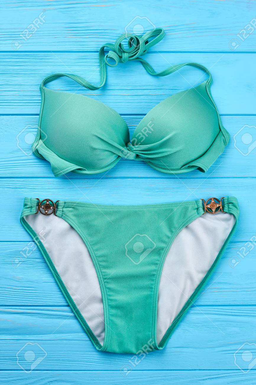 Traje Mujer Verde Agua Color Verde Traje De BaÃ±o Verde Agua