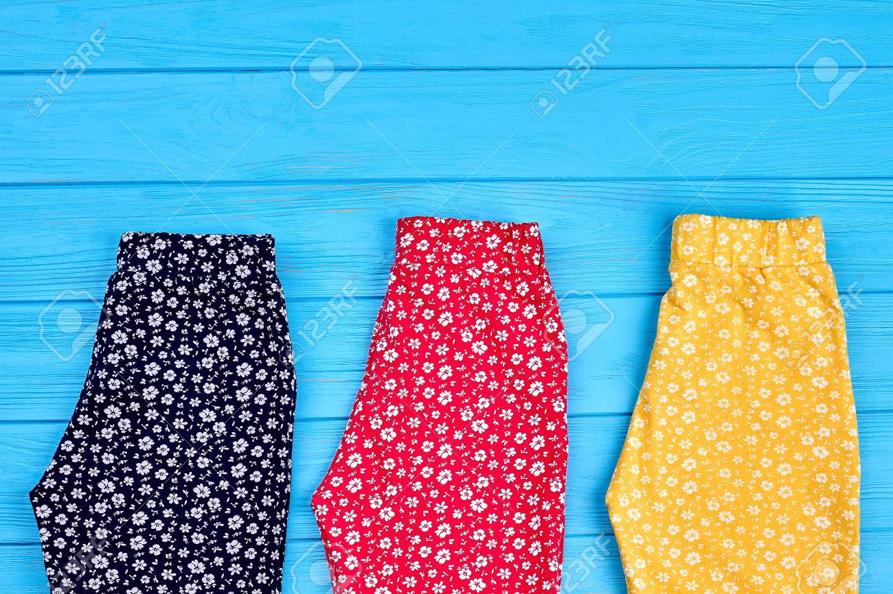Coleccion De Pantalones Collorful Para Ninos Ajuste De Pantalones