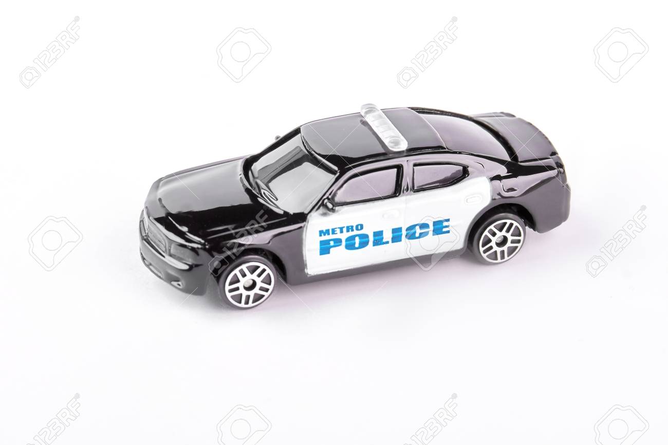 coches de policía de juguete