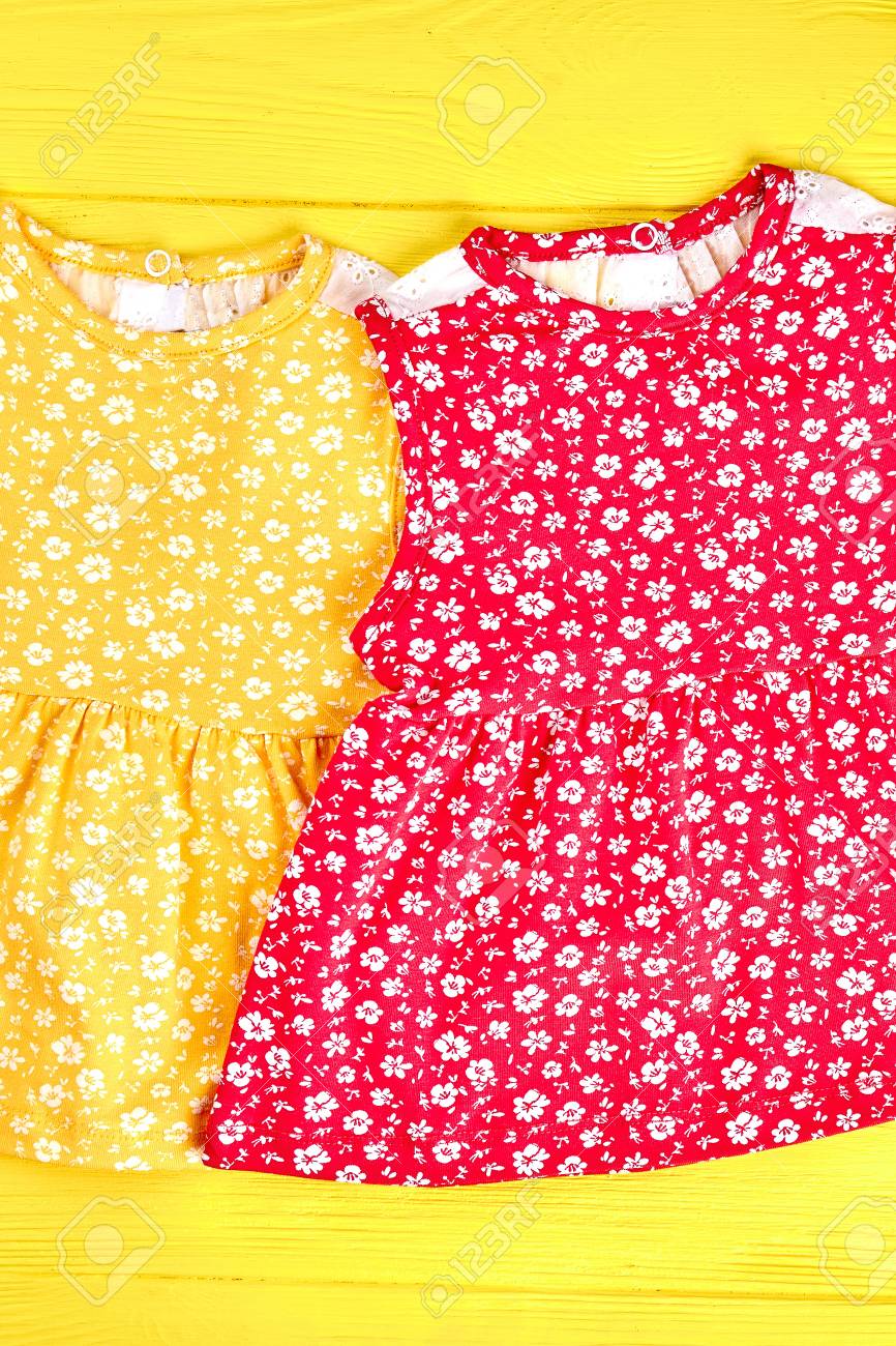 yellow dresses for babies