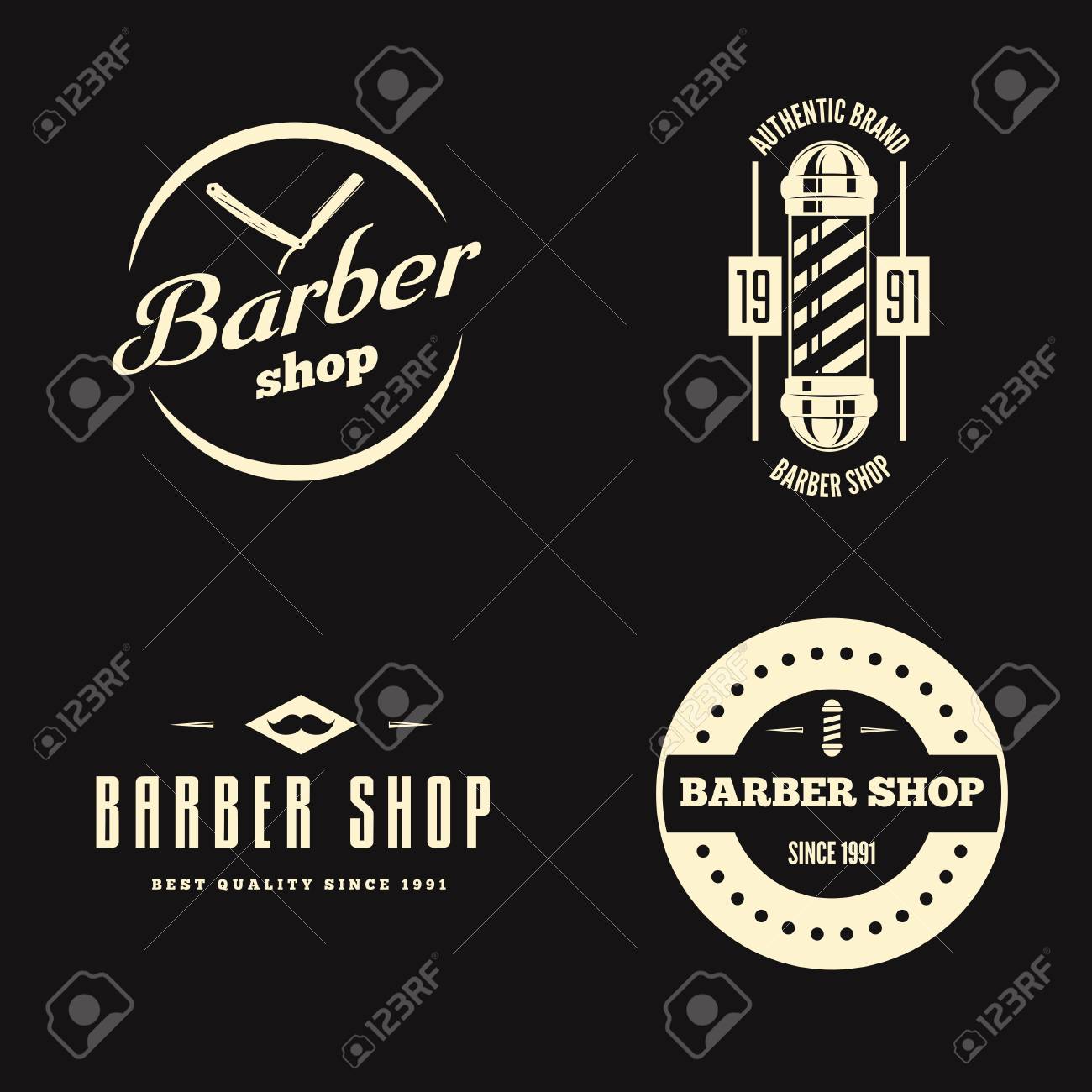 retro barber shop