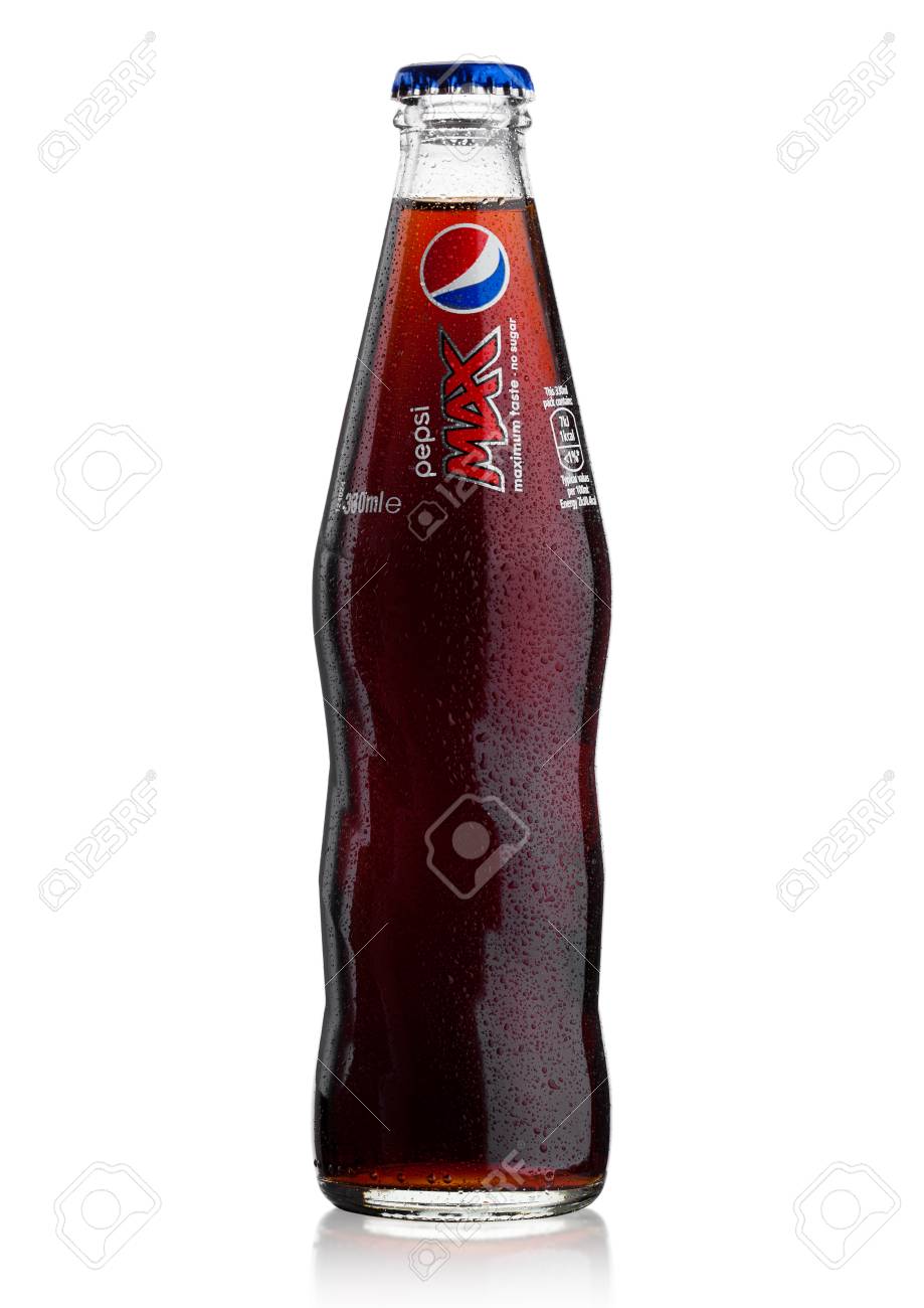 London Grossbritannien 24 November 2017 Glasflasche Des Alkoholfreien Getrankes Pepsi Cola Auf Weissem Hintergrund Amerikanische Multinationale Lebensmittel Und Getrankefirma Lizenzfreie Fotos Bilder Und Stock Fotografie Image 90484507