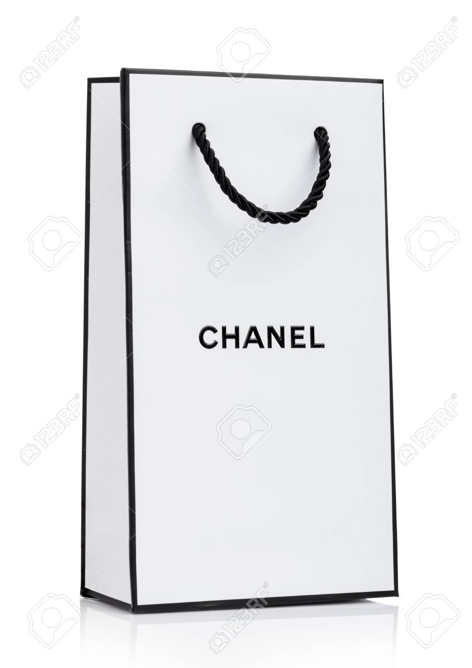 chanel paper bag