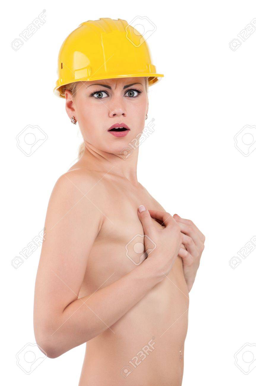 girl in hard hat