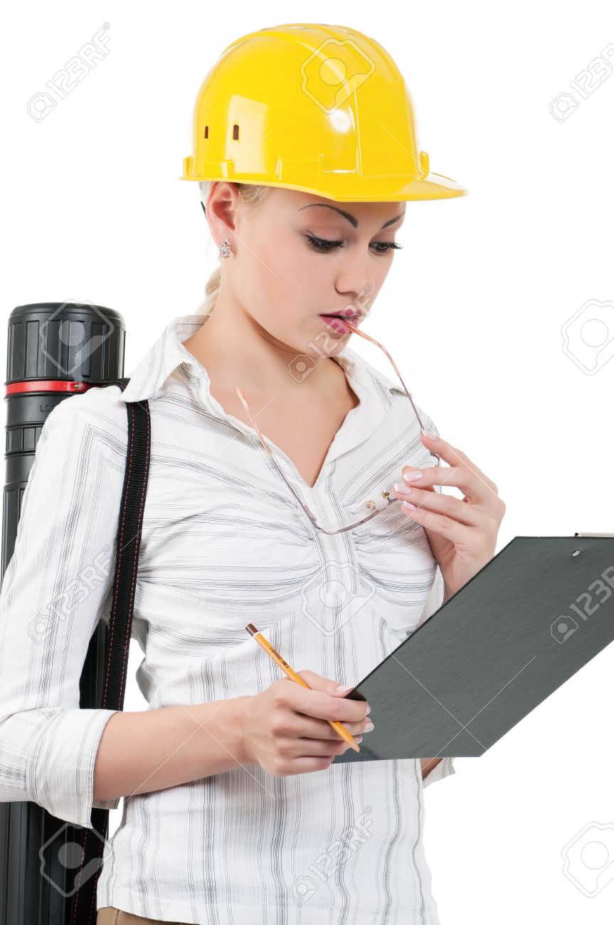 girl in hard hat