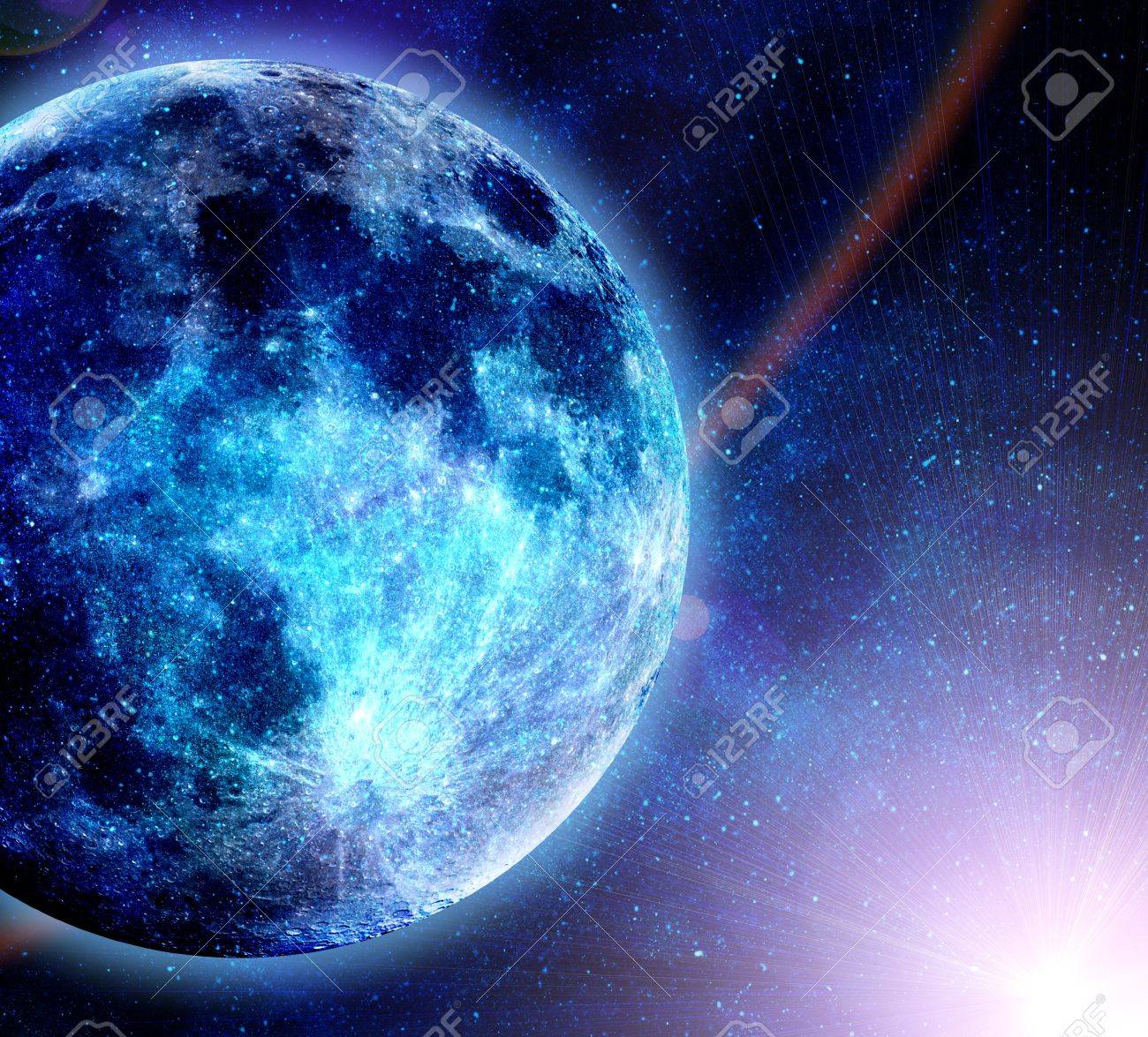 スペースで美しい Glowinf 青い惑星 の写真素材 画像素材 Image スペースで美しい Glowinf 青い惑星 の写真素材 画像素材 Image