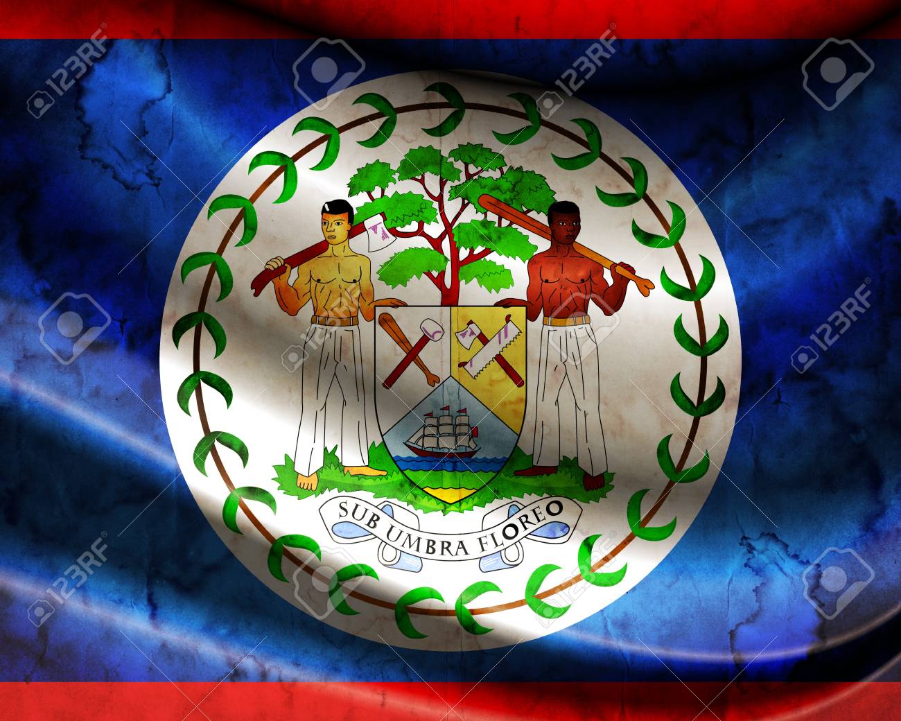 grunge flag belize stock photo picture and royalty free image