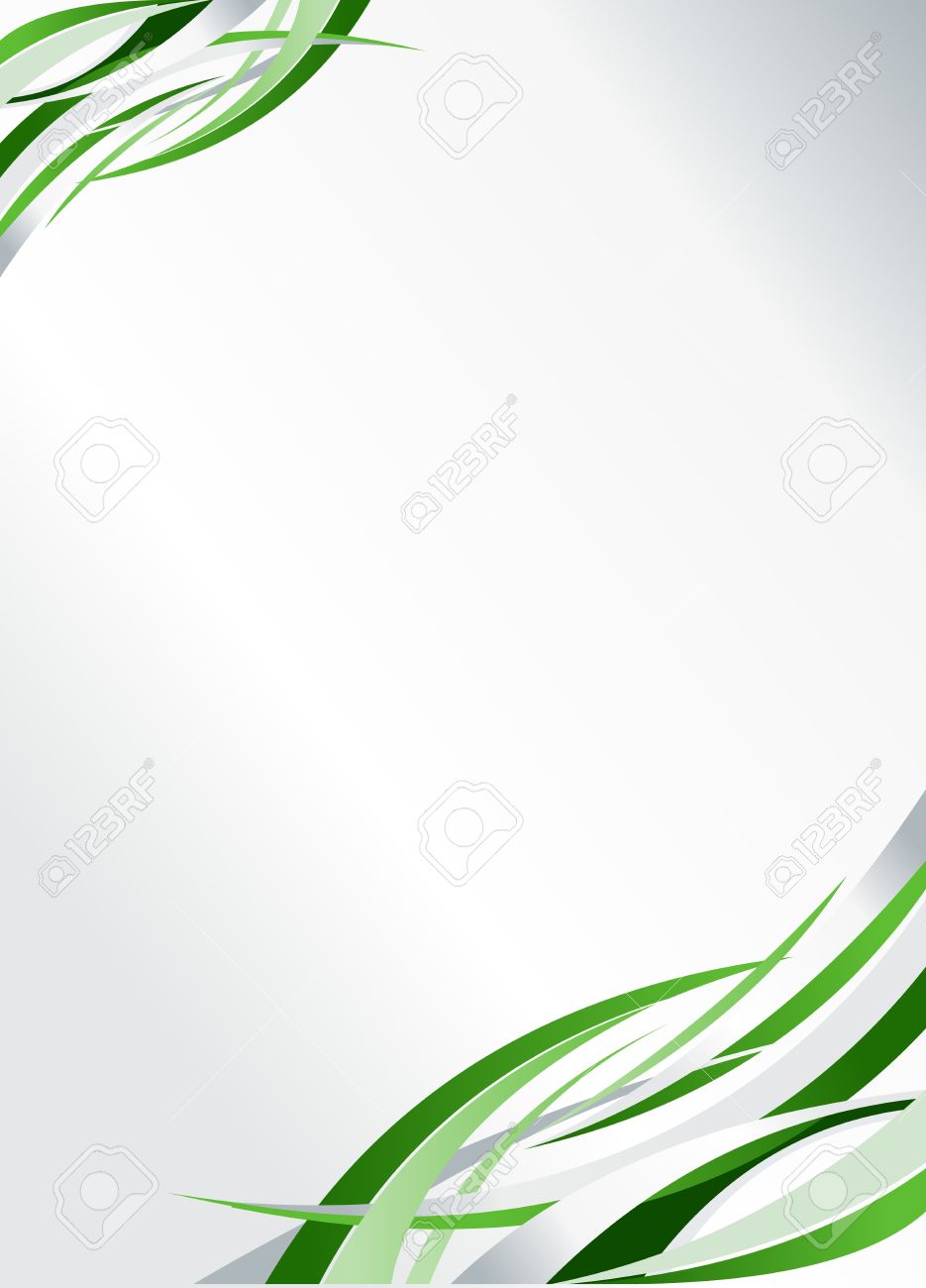 plantilla abstracto verde para element folleto publicitario para el fondos para flyers publicitarios