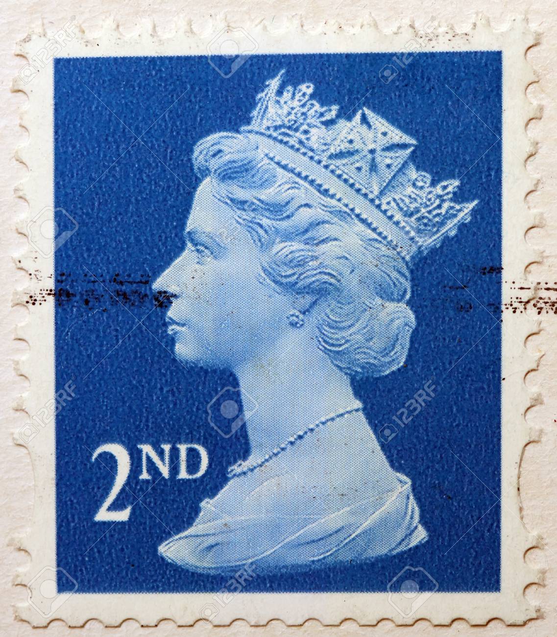 English Used Second Class Postage Stamp Showing Portrait Of Queen Stock Photo Picture And Royalty Free Image Image English Used Second Class Postage Stamp Showing Portrait Of Queen Stock Photo Picture And Royalty Free Image Image