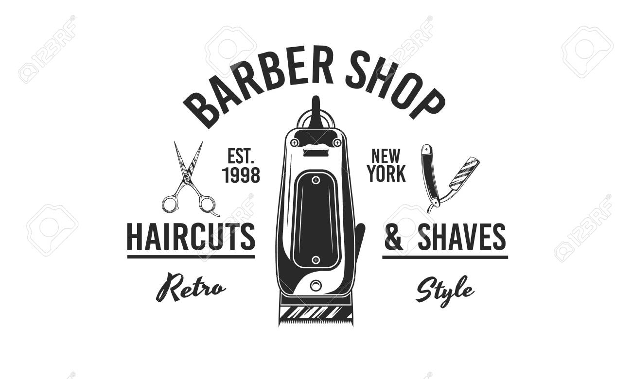 barber clippers and scissors