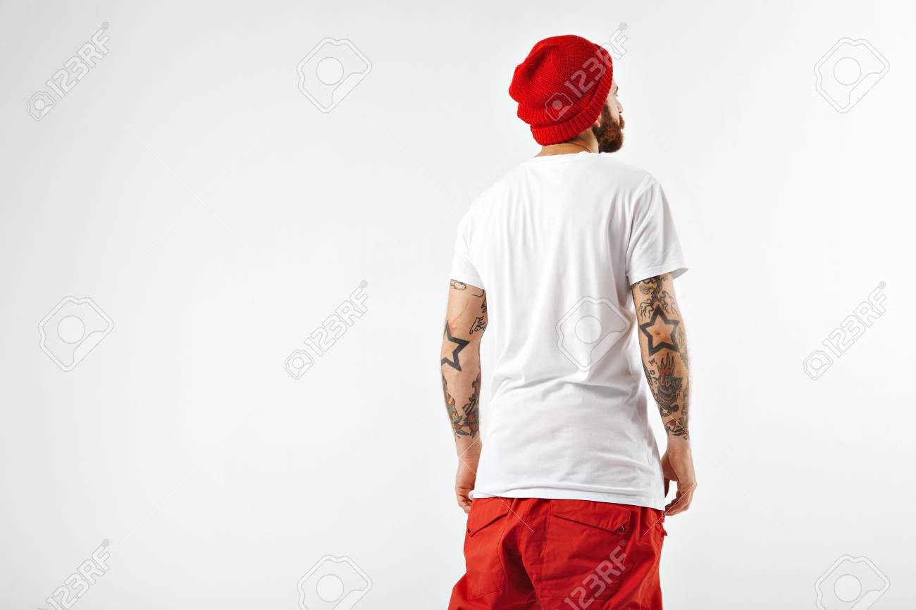 red hat shirt