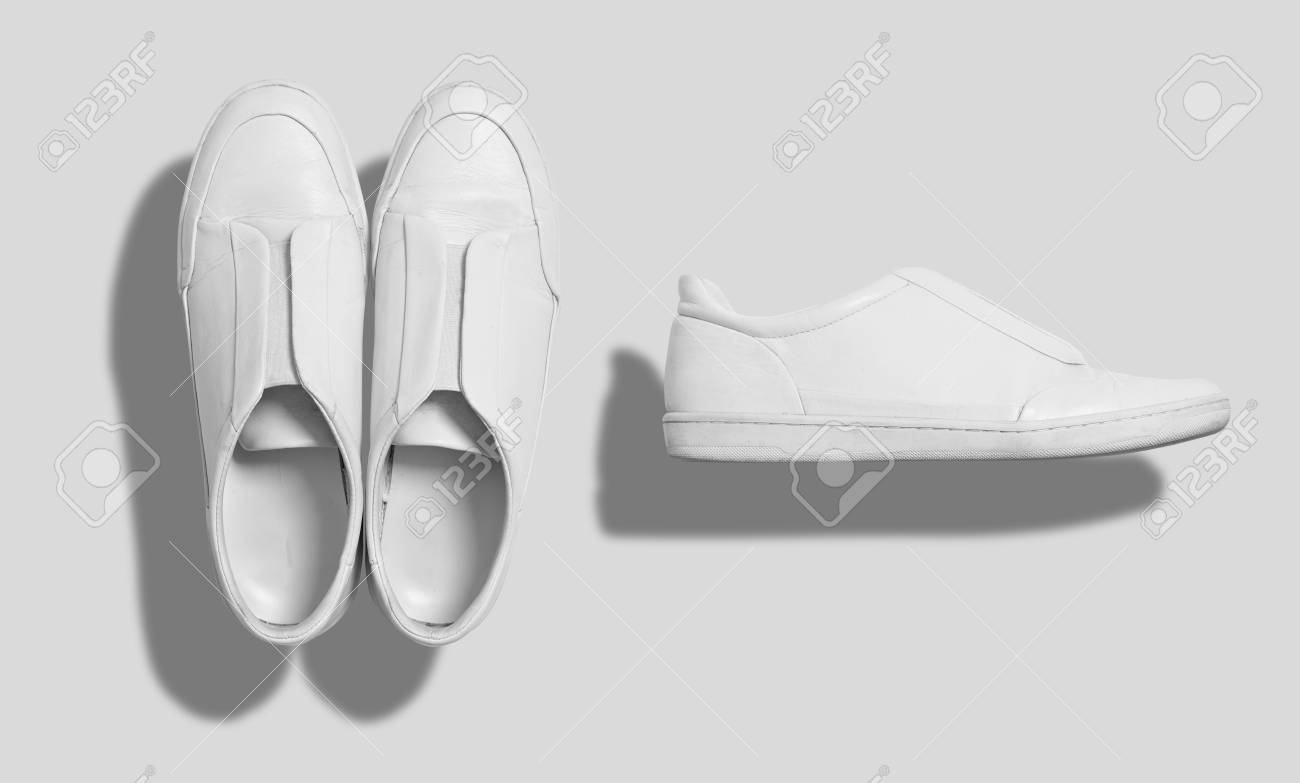 white leather sneakers no laces