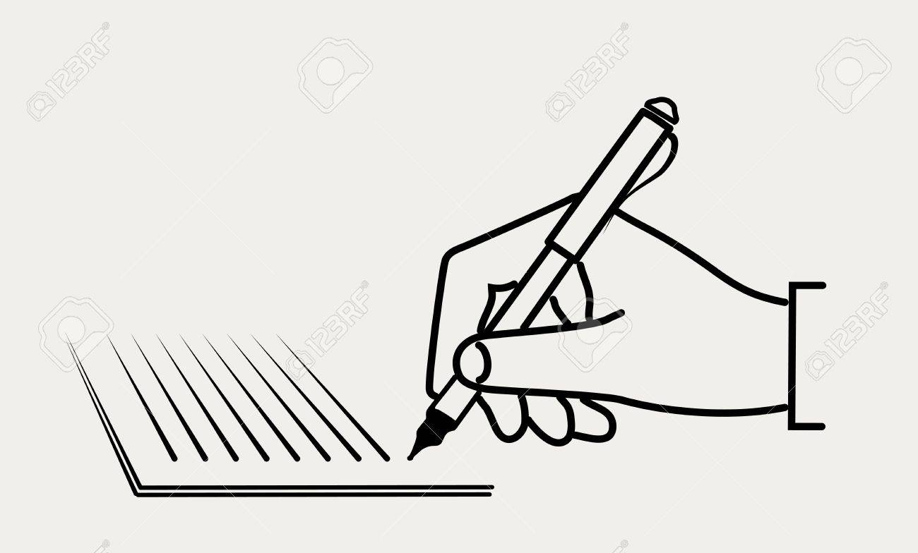 アイコン手紙に書く のイラスト素材 ベクタ Image