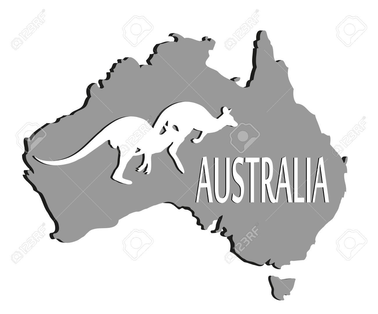 australian continent royalty free cliparts vectors and stock australian continent